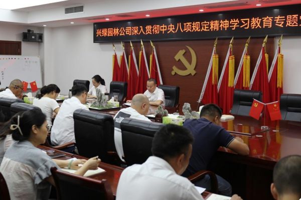 传承红色精神 筑牢作风基石  兴绿园林公司开展主题党日暨“七一”系列活动
