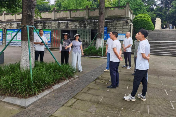 兴绿园林公司开展防洪防汛地质灾害综合督导检查暨现场安全环保工作会
